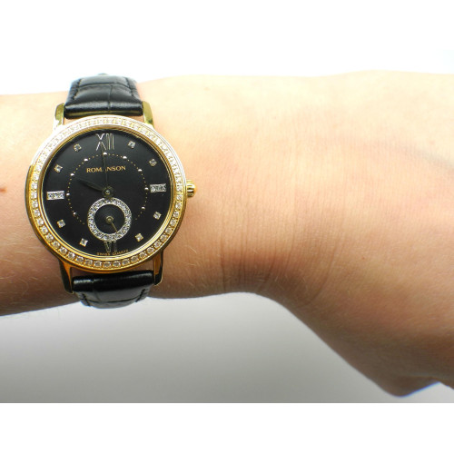 Часы Romanson RL3240QLGD BK 2