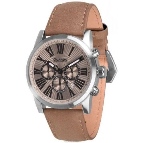 Часы Guardo S01578 GrGrBr 