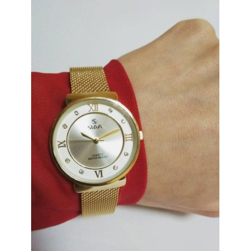 Часы Slava SL10225GW 4