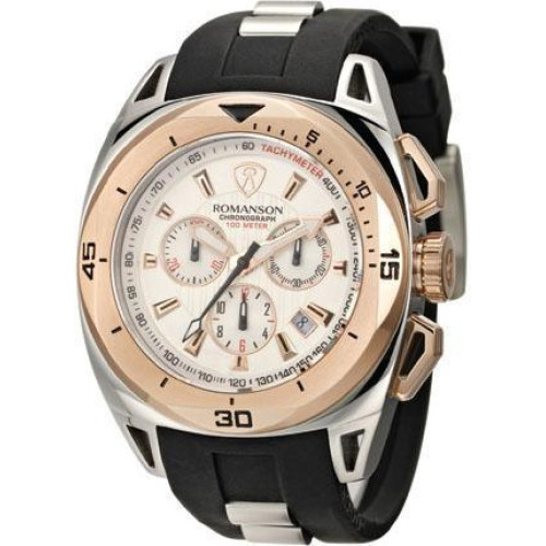 Часы Romanson AL1237HMR2T WH 