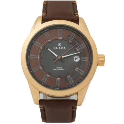 Часы Slava SL10124GRBFBR 