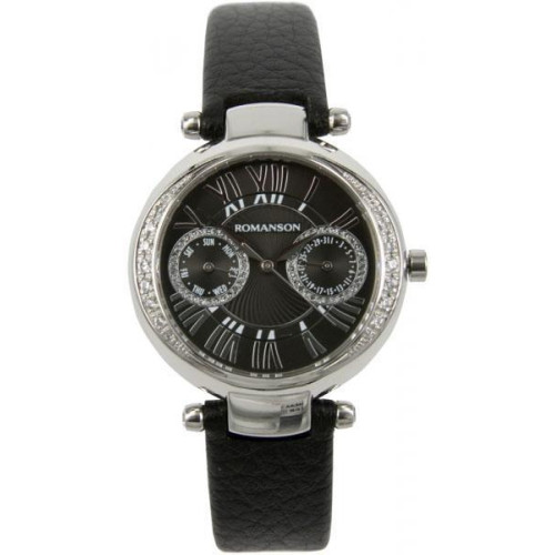 Часы Romanson RL2612QLWH BK 