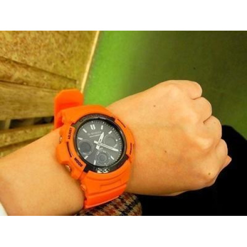 Часы Casio AWG-M100MR-4AER 3