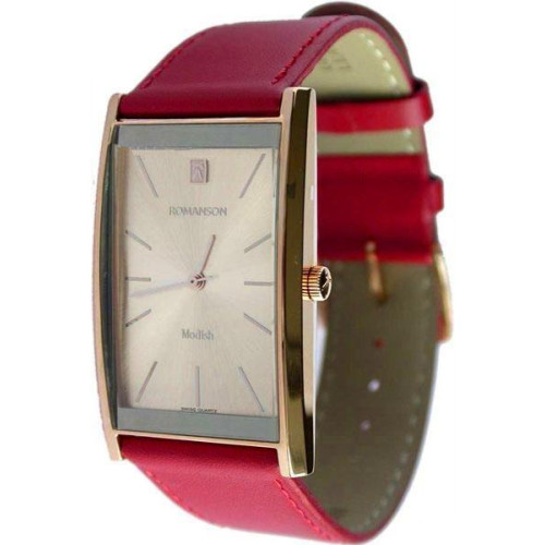 Часы Romanson DL2158CMRG RG RED 