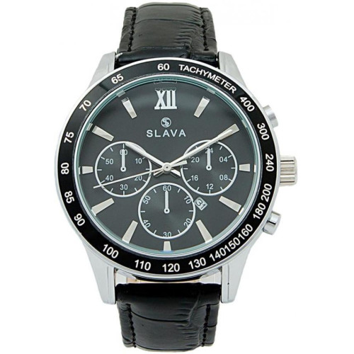 Часы Slava SL10066SBBS 