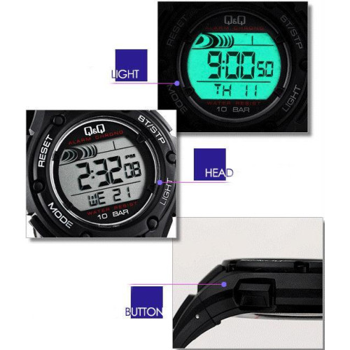 Часы Q&Q M129J001Y 7
