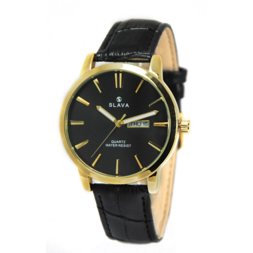 Часы Slava SL10075GBB 