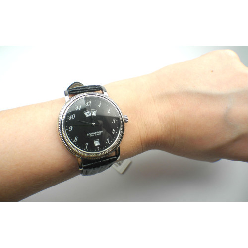 Часы Romanson TL0159SMWH BK 1