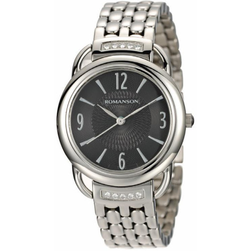 Часы Romanson RM1220QLWH BK 