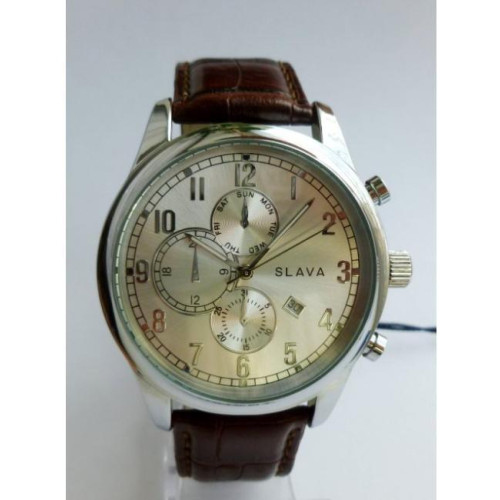 Часы Slava SL10032SSF 