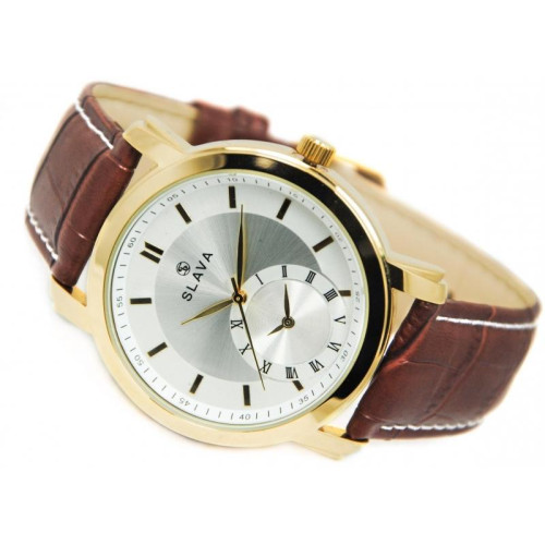 Часы Slava SL10098GWGGBR 2