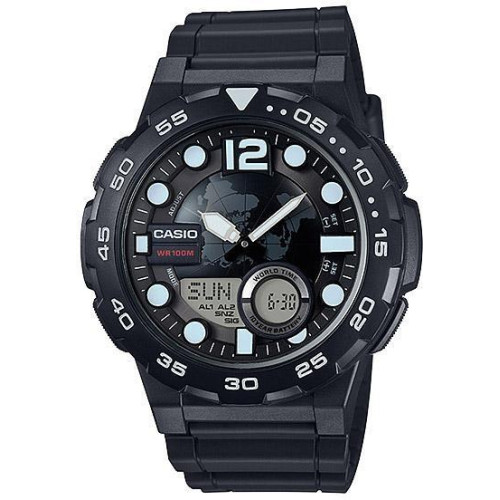 Часы Casio AEQ-100W-1AVEF  Часы Casio AEQ-100W-1AVEF