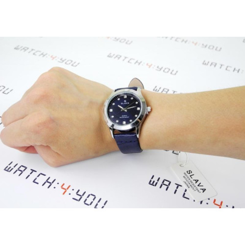 Часы Slava SL10166SBlBl 1