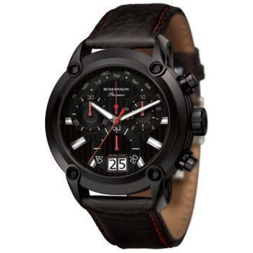 Часы Romanson PL1219HMR2T BK 