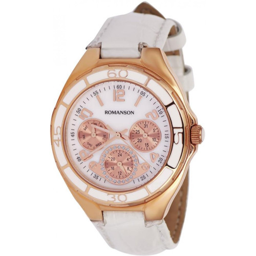 Часы Romanson RL0357UURG WH 