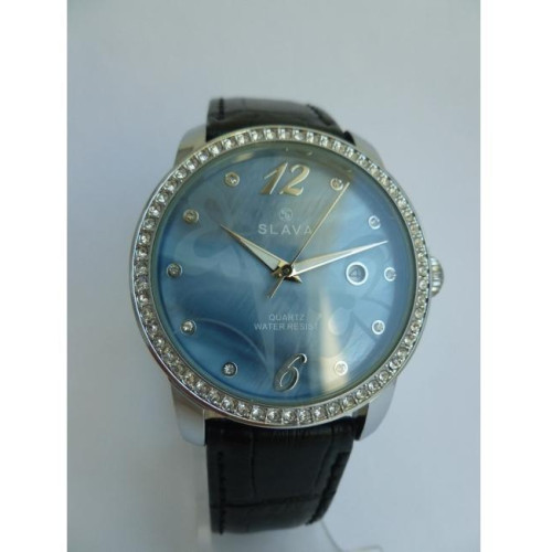 Часы Slava SL10108SSBLSF 