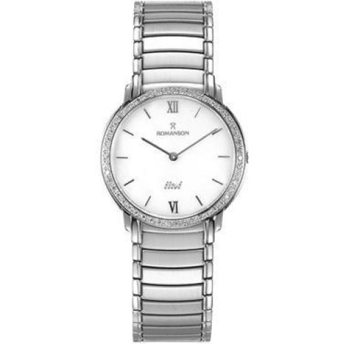 Часы Romanson EM1138QMWH WH  Часы Romanson EM1138QMWH WH