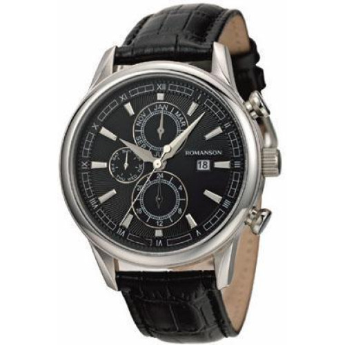 Часы Romanson TL1245BMWH BK 