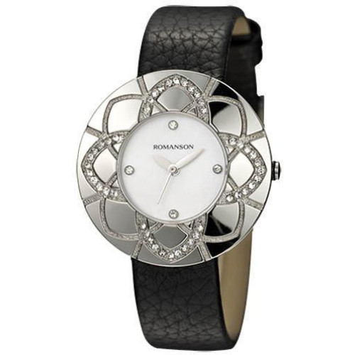 Часы Romanson RL1267QLWH BK 