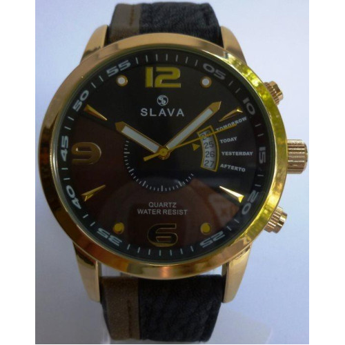 Часы Slava SL10086GBSF 