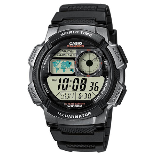 Часы Casio AE-1000W-1BVEF  Часы Casio AE-1000W-1BVEF