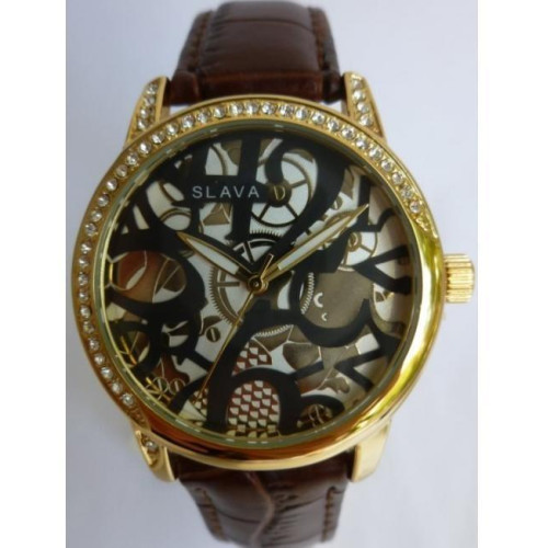 Часы Slava SL10081KGSWGF 