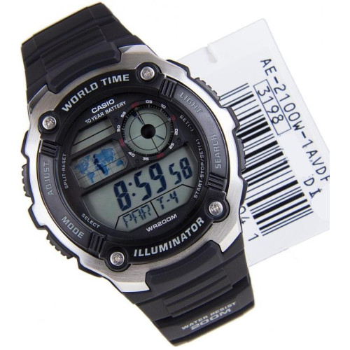 Часы Casio AE-2100W-1AVEF 4