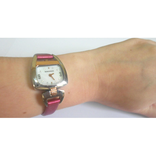 Часы Romanson RN1206QLR2T WH PINK 1